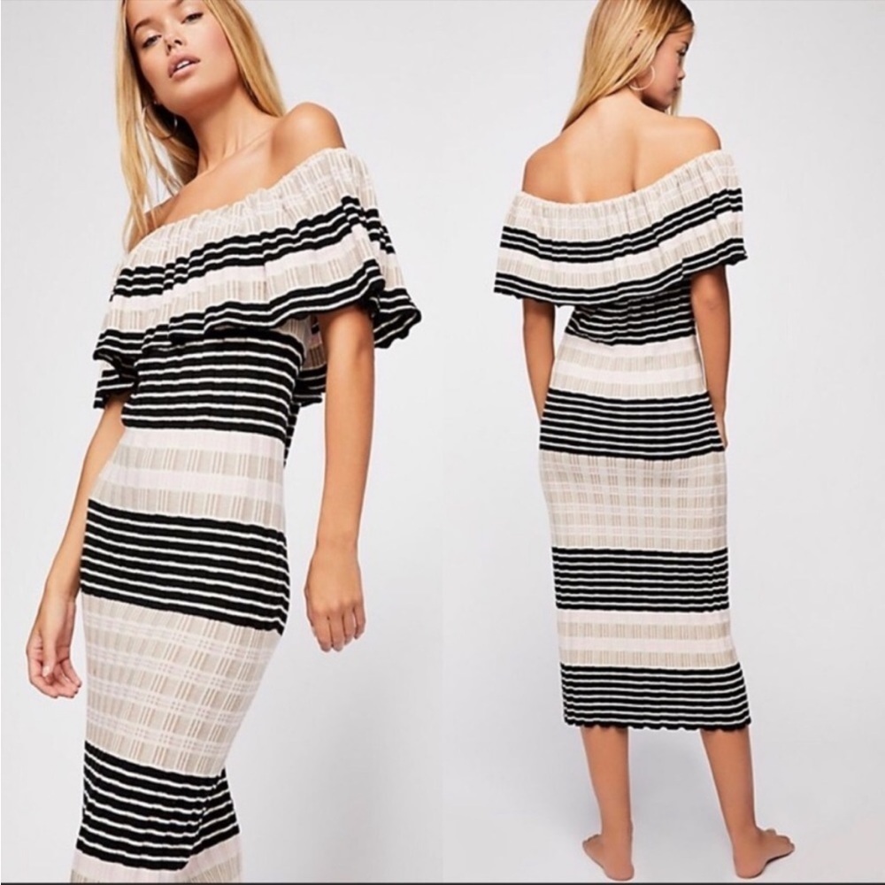 Free People Ivory Off Duty Maxi dress